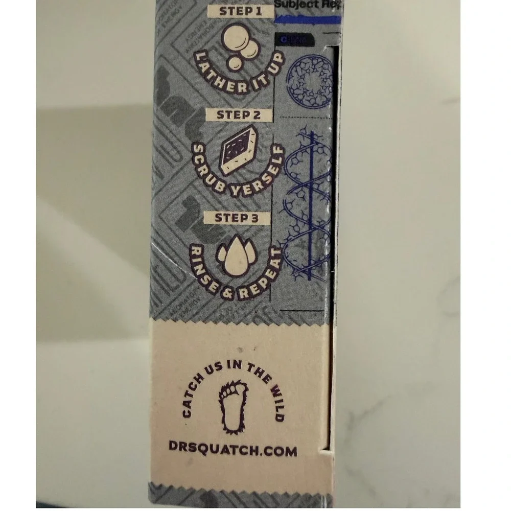 6 Pack Dr. Squatch Stranger Things Experiment No. 011 Bar Soap Limited Ed Eleven